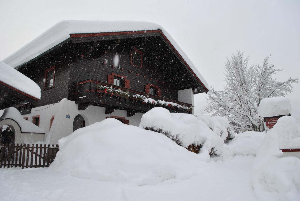 Gaestehaus Katharina Hochfilzen Buitenkant foto