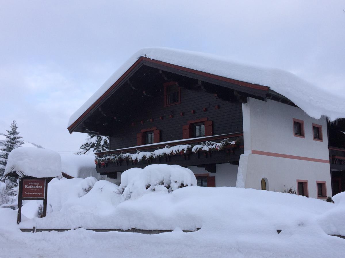Gaestehaus Katharina Hochfilzen Buitenkant foto