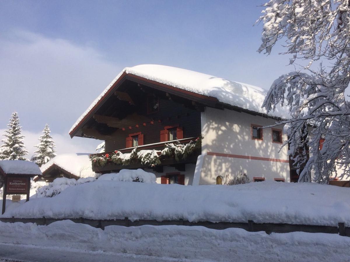 Gaestehaus Katharina Hochfilzen Buitenkant foto